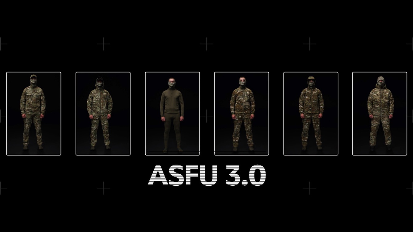 Set of combat equipment 