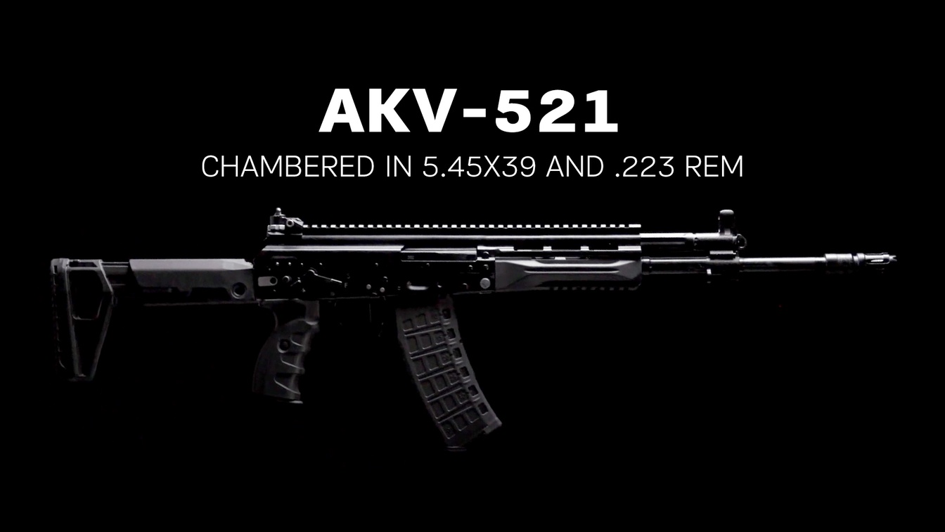 AK様 AKV-521 Chambered in 5.45x39 and .223 Rem: Capabilities
