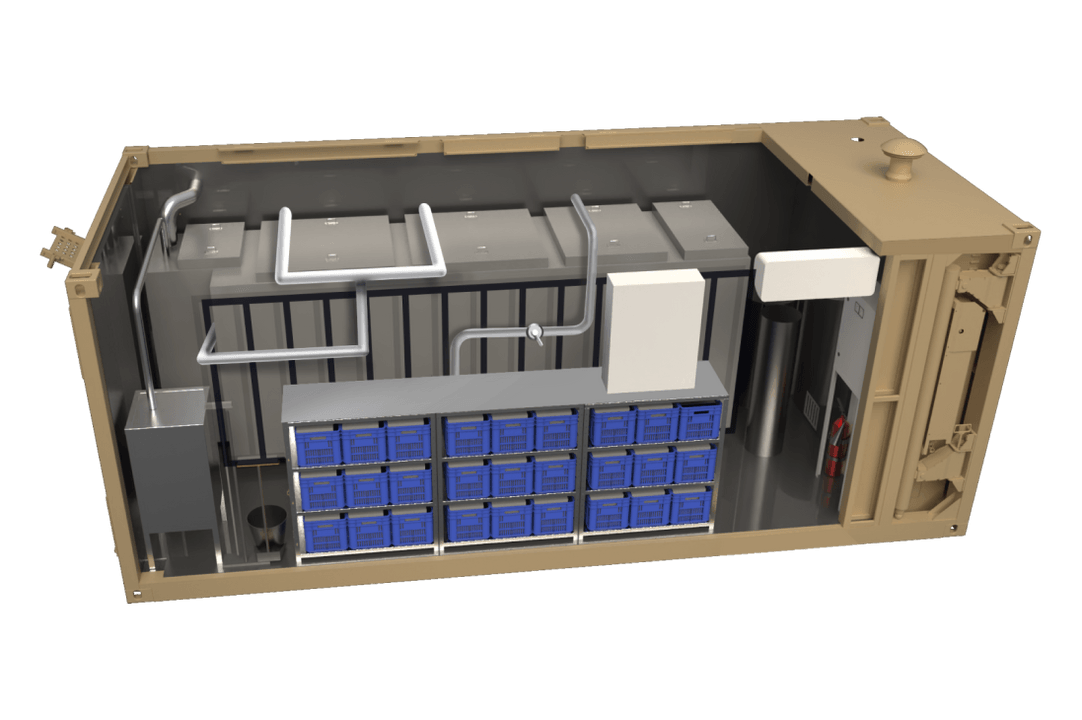 Wastewater treatment module