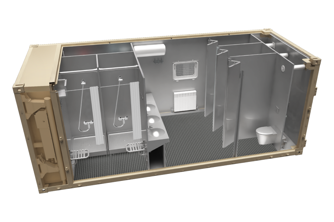 Sanitary modules || Kalashnikov Group