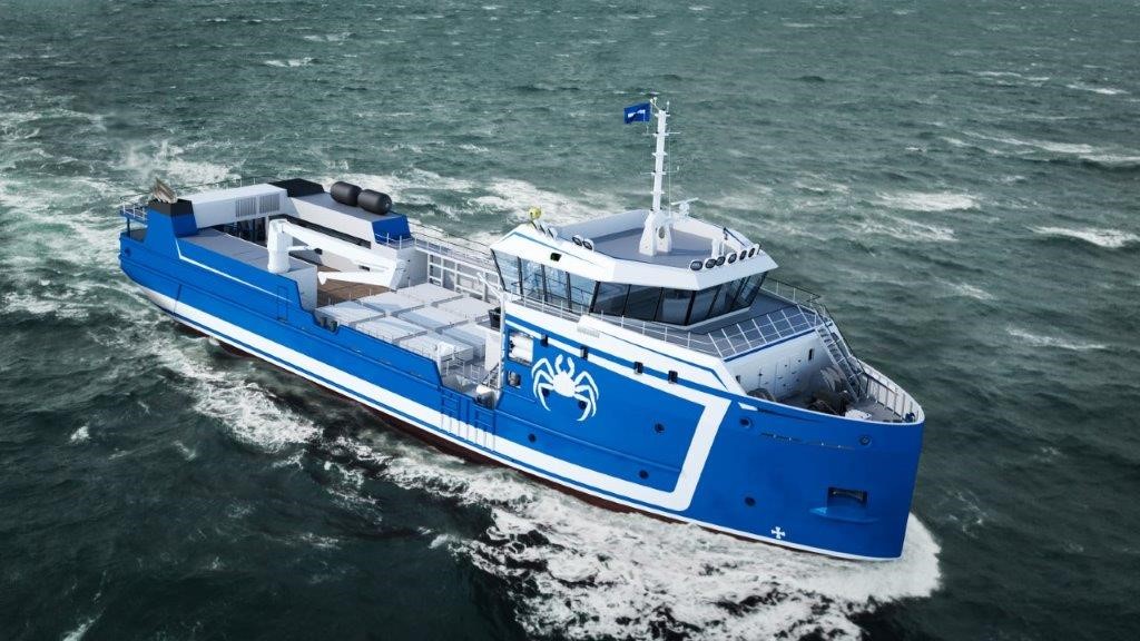 DAMEN 5712 Crab Boat of CCa 5712LS Project ​​|| Kalashnikov Group