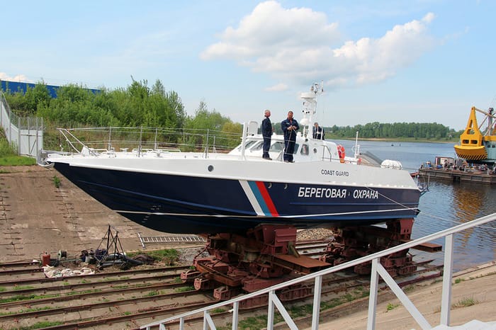 Концерн «Калашников» передал скоростной патрульный катер проекта «Мангуст» для Пограничной службы ФСБ России