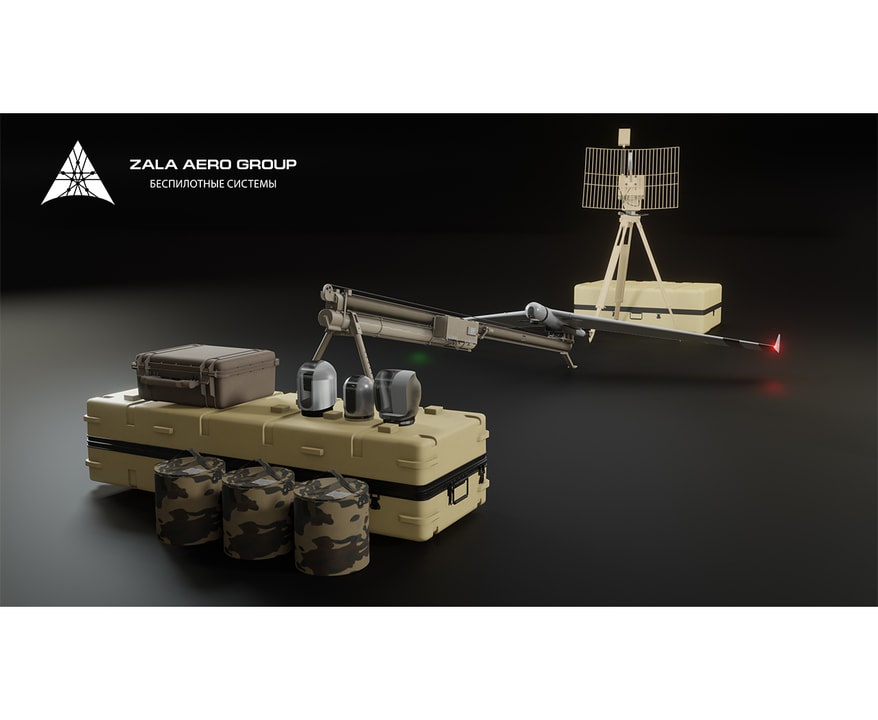 "Калашников" представил на выставке IDEX 2021 новейший беспилотник-конвертоплан ZALA VTOL