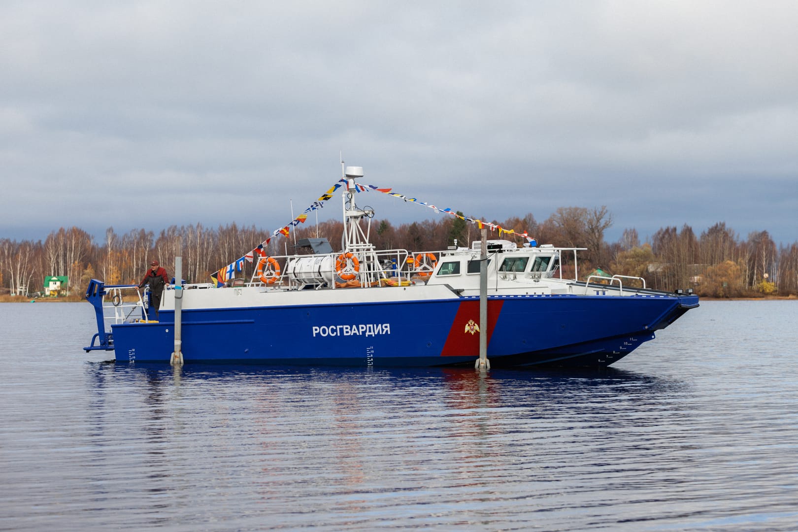 ООО «Рыбинская верфь» передала Росгвардии новые катера БК-16